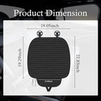 Car Seat Covers Front Seats,Non-Slip & Breathable Car Front Seat Cover with Lattice Design,Universal Bottom Seats Covers for Cars with Storage Pockets Cars Interior Accessories (Front Seat Cover)
