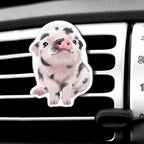 WIRESTER Fresh Scented Car Air Freshener Vent Clip, Decorative Accessories, Interior Decoration for Cars - Cute Animals, Nursery Animals, Chickens, Birds