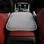 KAELTHAS Comfortable Car Center Console Cushion Armrest Dog Cat Paws Protect Cover Non-Slip with 2 Storage Bags for Cars SUVs CUVs Interior Accessories (Gray)
