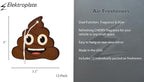 Elektroplate Poop Smiley Face Automotive Air Fresheners for Vehicles | Cherry Scent (12-Pack) | Made in the USA