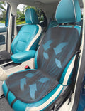 YUNZLAN Summer Cooling Ventilated Mesh Seat Cushion for Car,Universal Breathable Vented Seat Cover Fis Cars SUVs Trucks Vans Pickups for Driving Seat – 40.5" x 18" – Black