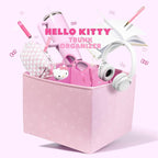 Sanrio Hello Kitty Car Trunk Organizer, Steering Wheel Cover, Air Freshener & Refill – Cute, Collapsible, Heavy-Duty Storage & Car Accessories for Groceries, Tools, Travel – 12.5"L x 12.5"W x 9"H
