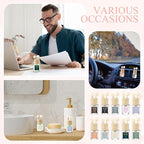30 Pcs Employee Appreciation Gifts Bulk, Empty Car Diffuser Bottles with Vent Clip, Refillable Essential Oil Car Air Freshener Gifts for Coworker Team Teacher Nurses Staff (Proud)