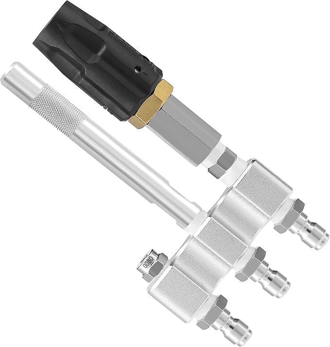 JOEJET M5 Twist Nozzle, Shooter Tip for Pressure Washer, 1/4'' Quick Connet, 3-7GPM