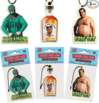 Trailer Park Boys Air Freshener 3-Pack – Randy “FRIG OFF,” Mr. Lahey “I Am the Liquor,” Bubbles “Parts Unknown” – Funny Car Hanging Scents Bundle