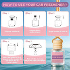 Car Air Freshener Diffuser Hanging, Pink Sugar Fragrance Oil