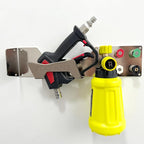 Pressure Washer Gun Holder, Power Washer Snow Foam Lance Holder Tool Organizer, Wall Mounted Nozzle Tips and Foam Cannon Kit Storage Rack of Car Wash Accessories, 1/4" Quick Connect