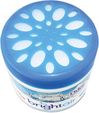 Bright Air 900090 Solid Air Freshener and Odor Eliminator, Cool and Clean Scent, Blue, 14 Ounces
