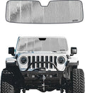 Windshield Sunshade for Jeep Wrangler 2007-2010 Front Window Shade - AstraGuard