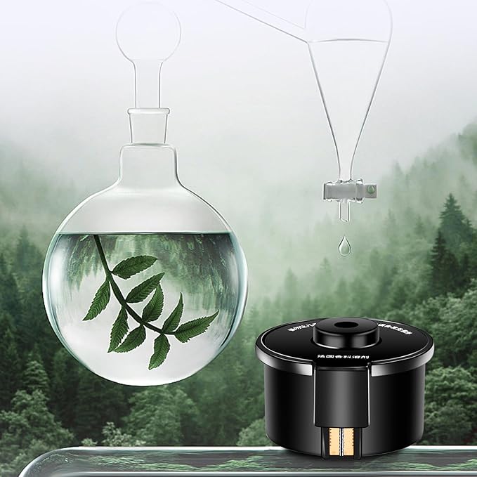 Kwak's Essential Oil Refills - Natural French Fragrance, Car Diffuser Dedicated Refill(2 packs) (Snow Mist Forest)