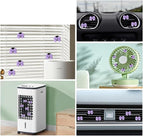 Bow Car Air Freshener Clips, 4 Pcs Cute Bow Car Air Vent Clip, Coquette Auto Air Conditioning Outlet Diffuser Perfume Clips, Interior Decoration, Auto Decor for Women Girls (Purple, 1.69in)