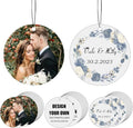 Custom Car Air Fresheners Bulk 10–100 PCS, Personalized Double-Sided with Photo Text Logo, Wholesale Auto Air Freshener for Wedding Party Business Promotion Gifts (Personalized, 10PCS-Circular)