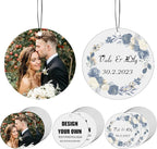 Custom Car Air Fresheners Bulk 10–100 PCS, Personalized Double-Sided with Photo Text Logo, Wholesale Auto Air Freshener for Wedding Party Business Promotion Gifts (Personalized, 10PCS-Circular)