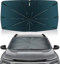 Autorder Windshield Sun Shade Umbrella for 2014-2018 Mazda3 Accessories,Upgraded Ice Crystal Material,Easy Setup Umbrella Sunshade for Car Windshield,100% Sun Blocking