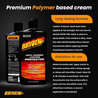 DRIVEN Vinyl/Rubber/Leather Protector with Rich Gels, Protective Polymers & UV Sunscreen - for Car, Boat, RV Interiors, Furniture, Apparel, Boots, & More - Prevents Fading, Cracking & Discoloration