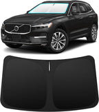 INSAUTO Custom Fit Windshield Sun Shade Accessories for Volvo XC60 2018-2026, Foldable Front Window Sunshade, UV & Heat Reflector, Keeps Interior Cool, Includes Storage Bag