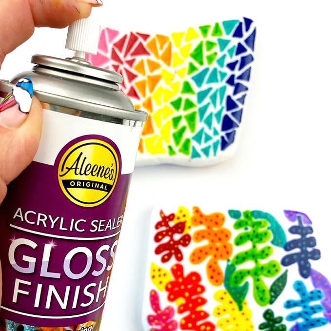 Aleene's Spray 6 oz. 3 Pack Acrylic Sealer, Clear-Gloss 3 Count