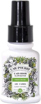 Car-Pourri Car Odor Air + Fabric Odor Freshener Spray, Fresh Cruise, Travel Size 1.4 Fl Oz
