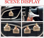 Bling Rhinestone Car Air Vent Clip Charms - 2Pcs Crystal Car Accessories for Women, Interior Decoration