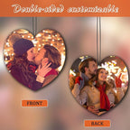 10/20/50/100/Pcs Custom Air Freshener for Car Bulk, Personalized Air Fresheners for Car,Smell Air Fresheners With Picture Text, Hanging Ornaments for Rear View Mirror. (Heart-shaped)