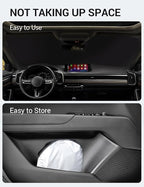 Proadsy Windshield Sun Shade for Mazda CX-50 2023 2024 2025 2026 Custom Fit Mazda CX50 SUV Foldable Front Sunshade Protector Blocks UV Rays Keep Car Cooler