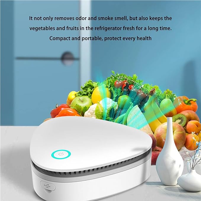 Odor Remover Machine for Smoke Smell, 2025 New Air Purifier for Home, Air Ionizers for Home, Quiet & Portable Odor Remover for Hunting bag, Home, Car, Refrigerator, Shoe Cabinet (1)