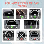 Custom Aromatherapy Air Vent Clip with Photo - Personalized Crystal Air Freshener - Scented Crystal Clip for Car Interior Decoration