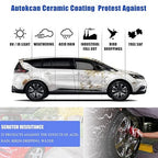 9H Nano Ceramic Coating for Cars, Anti-Scratch High Gloss Ceramic Coating Kit for Car Detailing, Glass, Wheel, Hydrophobic Long Lasting Protection,30ML