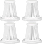 Replacement Filter Compatible with JIXINMIYUE HX-606 & A9life SY01-Q8 Car Vacuum Portable Cordless Handheld Vacuum Cleaner Filter-4Pack