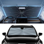 Autorder Windshield Sun Shade Umbrella for 2023-2025 2026 Kia Sportage Accessories,Upgraded Ice Crystal Material,Easy Setup Umbrella Sunshade for Car Windshield,100% Sun Blocking