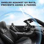 120ml Indoor Safe Trim Restorer, Plastic Restorer for Cars, Car Plastic Restorer, Black Plastic Restorer, Fast-Drying, Waterproof, Long-Lasting Shine & Protection,Indoor Plastic Surfaces Use Only