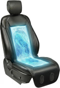 Liquid Cooled Cooling Car Seat Cover Front Seat, 12V-24V Air Conditioned Car Seat Cover with 3 Temp Modes, Ventilated Cooling Car Seat Cushion for Car SUV Truck Universal Fit, Classic Black