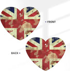 6 Pcs Car Air Fresheners Hanging Scented Cards for Car Fresheners Vintage Union Jack British Flag Car Aromatherapy Tablets Funny Hanging Air Freshener for Car Rearview Mirror Pendant