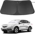 Windshield Sun Shade Custom Fit for 2014-2020 Acura MDX Accessories Foldable Sunshade Sun Blocker Protect Car from Sun Rays & Heat Damage Keep Car Cooler