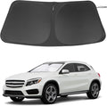 Windshield Sun Shade Custom Fit for 2015-2020 Mercedes Benz GLA Accessories Foldable Sunshade Sun Blocker Protect Car from Sun Rays & Heat Damage Keep Car Cooler