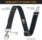 Active Pets Dog Seatbelt, Adjustable Safety Dog Seat Car Harness, Dog Seat Belt for Pets - Durable Dog Seatbelts for Cars - Dog Car Seat Belt for Dogs, Dog seat Belts for Large Dogs, Medium, & Small