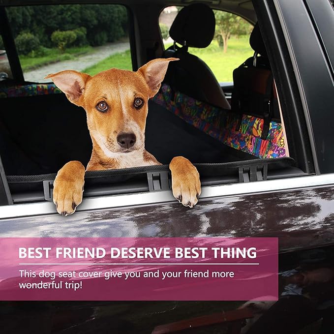 2PCS Car Door Protector for Dogs Pet Cover-Waterproof Scratchproof Nonslip Durable Protector, Machine Washable Pet Vehicle CarDoor Guard