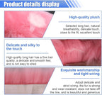 Auto Center Console Cover Pad, 11.81"x 7.87" Warm & Furry Winter Car Armrest Cover, Soft Faux Sheepskin Wool Car Armrest Seat Box Protector Cushion, Universal Interior Accessory (Pink)