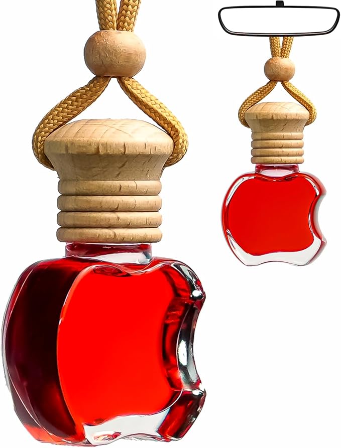 Kabod Flowers Car Air Freshener | Hanging Essential Oil Diffuser | Natural Odor Eliminator | Long-Lasting Fragrance | 10 ml
