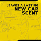 Meguiar's Air Re-Fresher Odor Fighting Spray, New Car Scent,Convenient Air Freshener that Instantly Fights Odors and Leaves Behind a Long-Lasting New Car Scent, 8 Oz Trigger Spray
