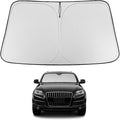 Proadsy 2026 Upgrade Front Windshield Sun Shade Foldable Sunshade Protector Custom Fit 2007-2015 Audi Q7 Accessories