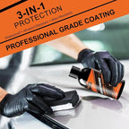 Graphene Ceramic Coating (50ml) - 20H Professional Top Coat Kit. Heavy Duty Paint Sealant, Hydrophobic & High Gloss Shine, 10+ Yrs Long-Lasting Protection. Apply After Car Wash & Paint Correction.