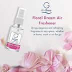 G's Breeze Floral Dream Air Freshener – Luxurious Rose, Lily & Jasmine Blend for Long Lasting Floral Freshness – Ideal Scent for Home, Car & Office – Create a Serene, Elegant and Uplifting Atmosphere