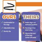 Mr. Pen- Adjustable Dog Seat Belt for Car, 2 Pack, Pet Safety Harness, Car Leash