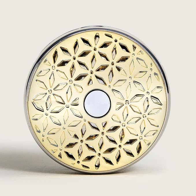 Maison Berger Car Diffuser Set – Refillable Vent Clip, Ceramic Refill, Made in France - Luxury Auto Scent - 4-Week Diffusion - Elegant Air Freshener for All Car Vents (Vanilla Magnificence)