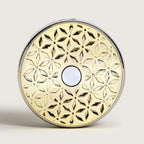 Maison Berger Car Diffuser Set – Refillable Vent Clip, Ceramic Refill, Made in France - Luxury Auto Scent - 4-Week Diffusion - Elegant Air Freshener for All Car Vents (Vanilla Magnificence)