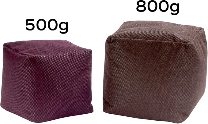 BambooMN Activated Bamboo Charcoal Air Purifier Cube - 500g Burgundy - 2 Units