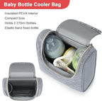 Accmor Breastmilk Cooler Bag, Insulated Baby Bottle Cooler Tote Bags for Nursing Mom Daycare, Portable Breast Milk Cooler Bag for Travel