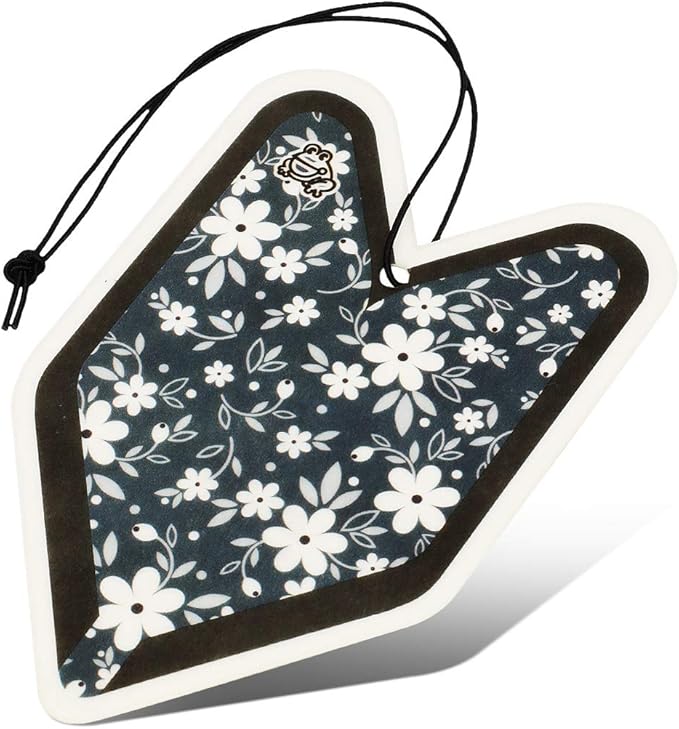 Auto Dynasty TreeFrog YLFS60 Paper Young Leaf Wakaba Hanging Air Freshener for Home Office Car In-Door, Fresh Squash Scent