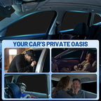Car Window Shades Intended for Hyundai Kona 2024-2026, Privacy Window Covers 8PCS for Side, Rear & Windshield, Car Shield Sunshade for Privacy Protection, Heat Blocking, Camping and Parking